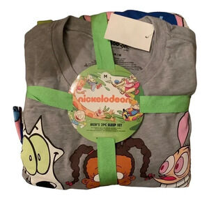 Nickelodeon mens pajamas sleep set